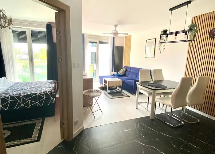 Komfortowy - Basen - Perłowa Przystań Apartament *